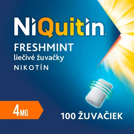 Niquitin Freshmint 4mg medizinischer Kaugummi 100 Stück