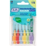 TePe ExtraSoft interdental brushes starter set 6 pcs