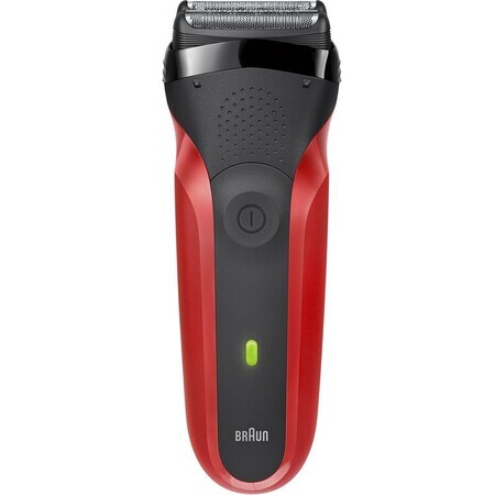 Braun Series 3 300 shaver, red