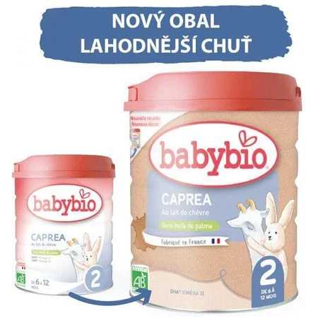 Babybio Caprea 2 Continuation organic goat's milk for infants 800 g