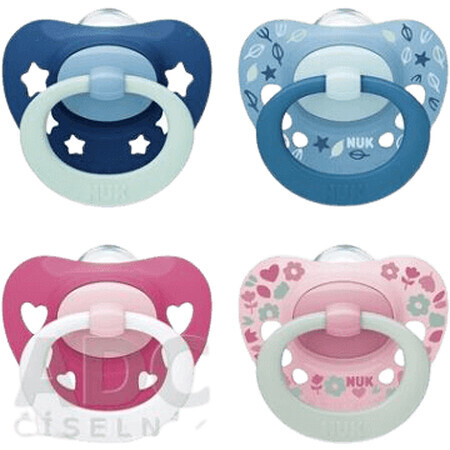 Nuk Succhietto lenitivo in silicone 6-18m Box