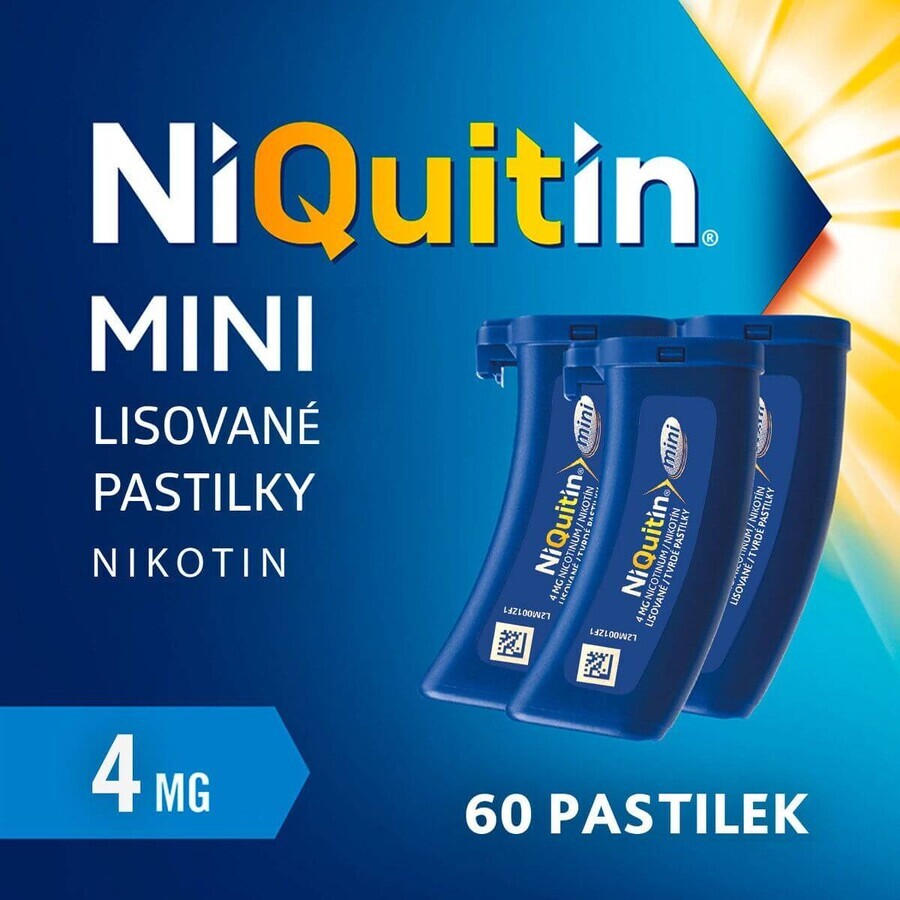 Niquitin mini 4mg tablets 3 x 20 tablets