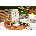 Holle organic oat porridge with goat's milk, raspberries and banana 200 g