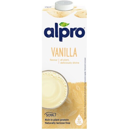 Alpro Boisson soja à la vanille 1 l