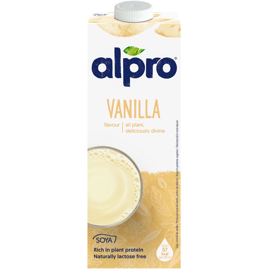 Alpro Boisson soja à la vanille 1 l