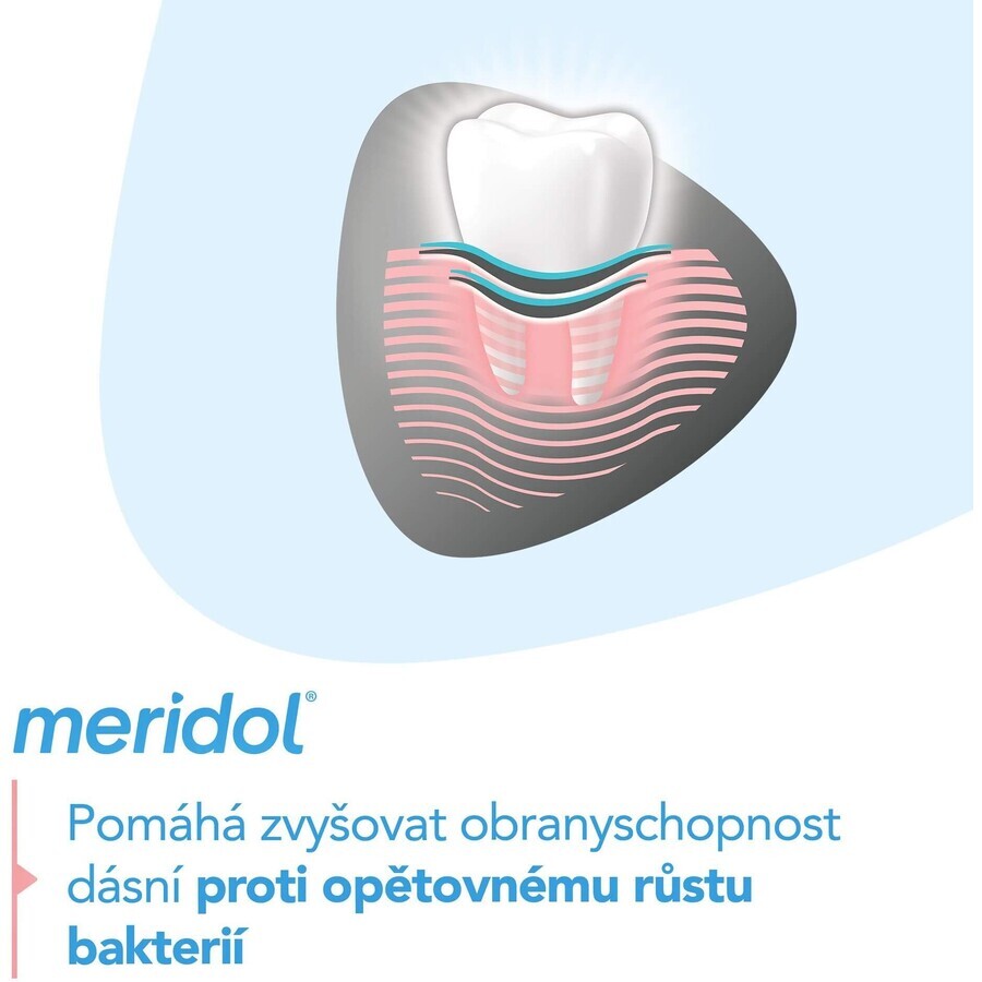 Dentifrice Meridol Gum Protection & Gentle White 3 x 75 ml