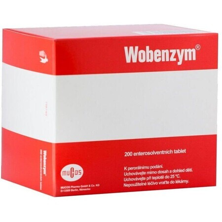 Wobenzym 200 comprimés