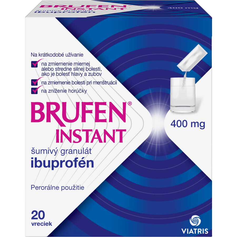 Brufen Instant 400 mg granulato effervescente 20 pz.