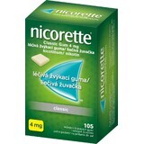 Nicorette ® Classic Gum 4 mg, medicinal chewing gum 105 pieces