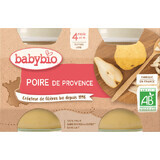 Babybio Aperitivo de frutas con pera 2 x 130 g