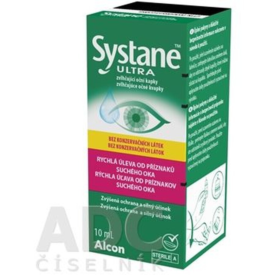 Systane Ultra Moisturising Augentropfen konservierungsmittelfrei 10 ml