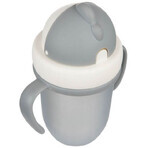 Canpol baby sippy cup con cannuccia in silicone Grigio opaco 210 ml