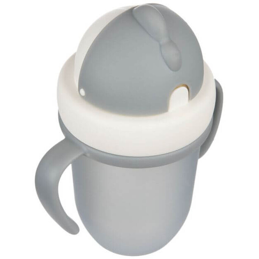 Canpol baby sippy cup con cannuccia in silicone Grigio opaco 210 ml