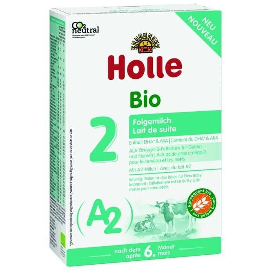 Holle Bio - A2 opvolgmelk 2. vanaf 6 maanden 400 g