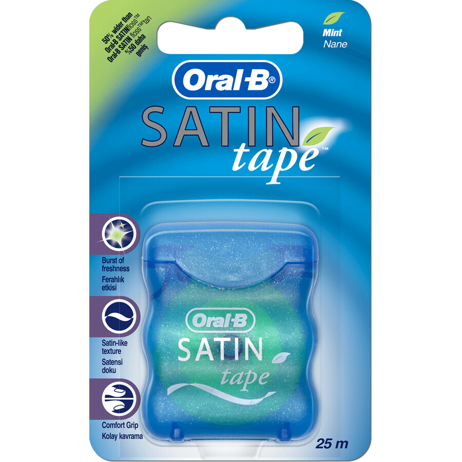 Oral-B SATIN fil dentaire menthe fil dentaire 25 m