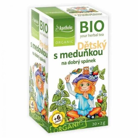 Apotheke Thé aux fruits pour enfants avec du miel biologique