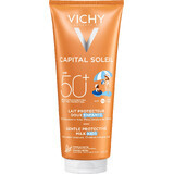 Vichy Capital Soleil loțiune de protecție pentru copii SPF 50 pentru față și corp 300 ml