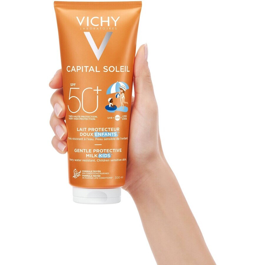 Vichy Capital Soleil Kinderschutzlotion SPF 50 für Gesicht und Körper 300 ml