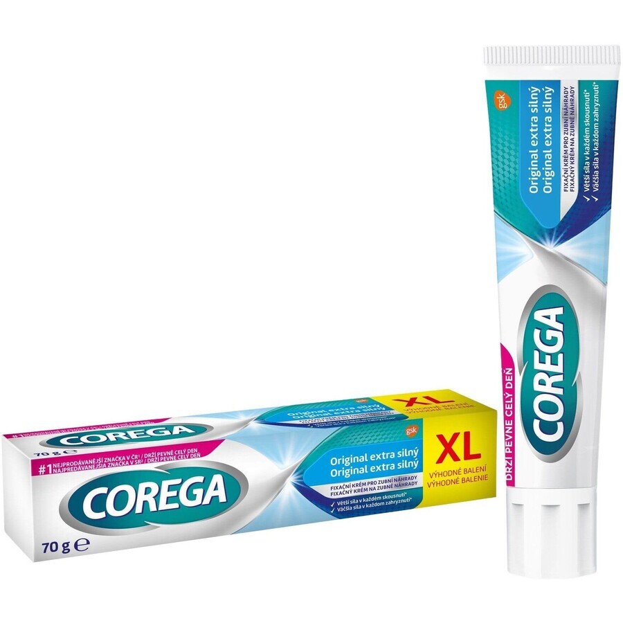 Corega Original Extra Dik XL Fixerende Crème 70 g