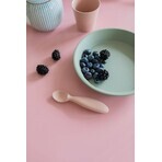 BIBS plato y bol con tapa - Blush 3 pzs