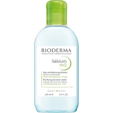 Bioderma Sébium H2O mizellares Wasser für fettige Haut und Akne 250 ml