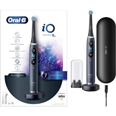 Oral-B iO Series 9 Black Onyx, spazzolino elettrico