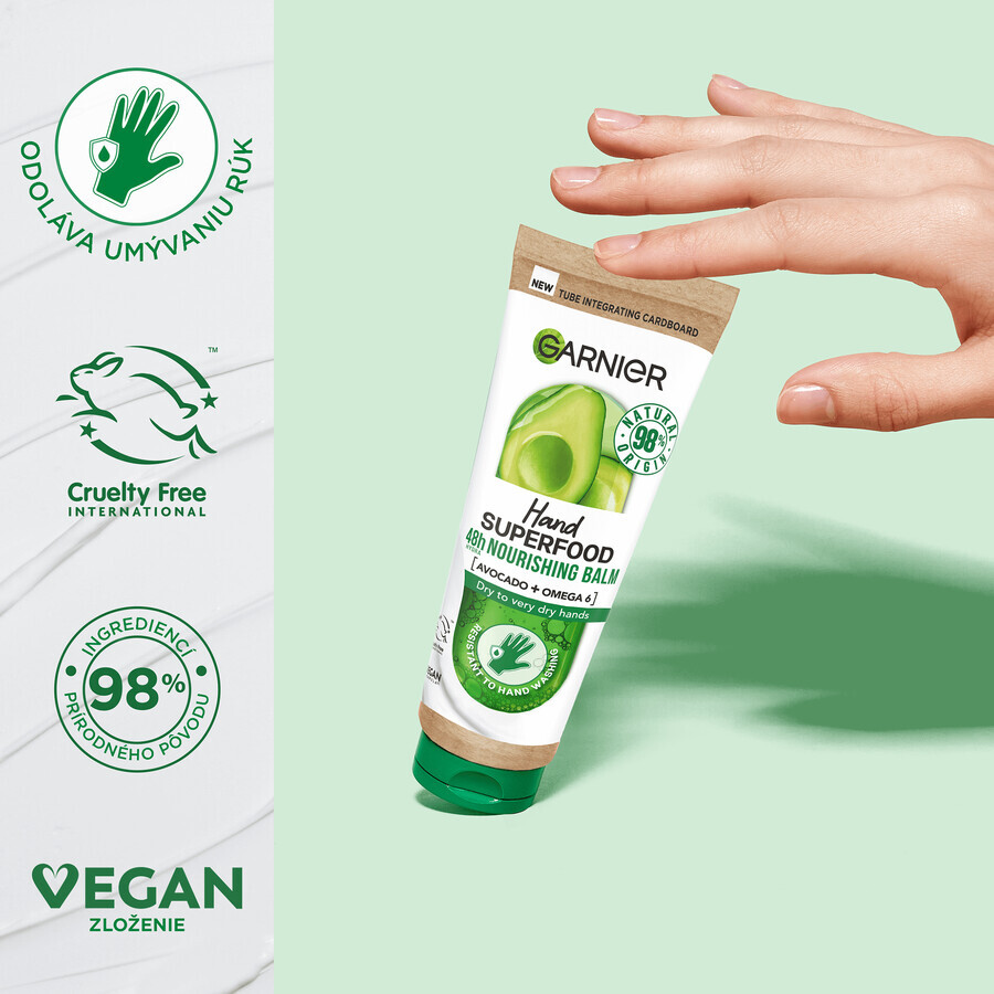 Garnier Hand Superfood moisturizing hand cream with avocado 75 ml