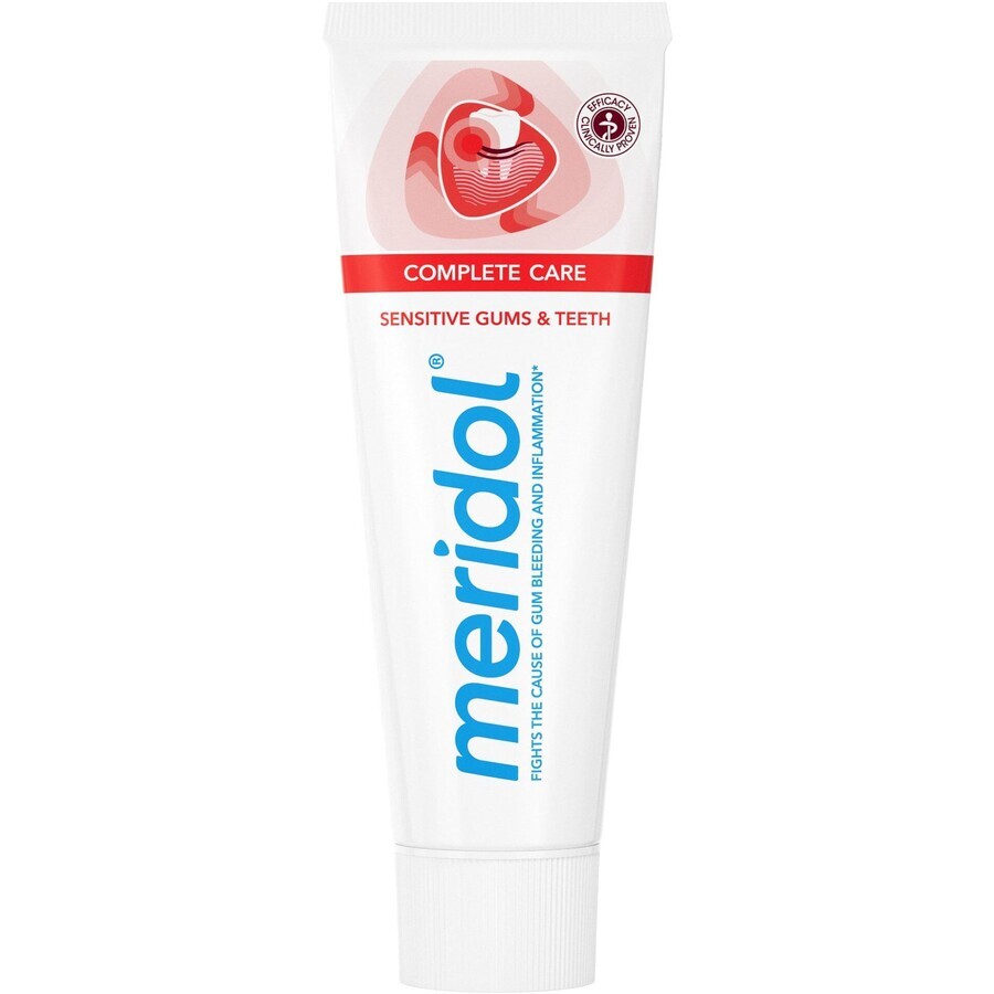 Meridol Complete Care dentifrice pour dents et gencives sensibles 75 ml