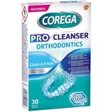 Corega Pro Cleanser Ortodonție comprimate de curățare ortodontică 30 comprimate