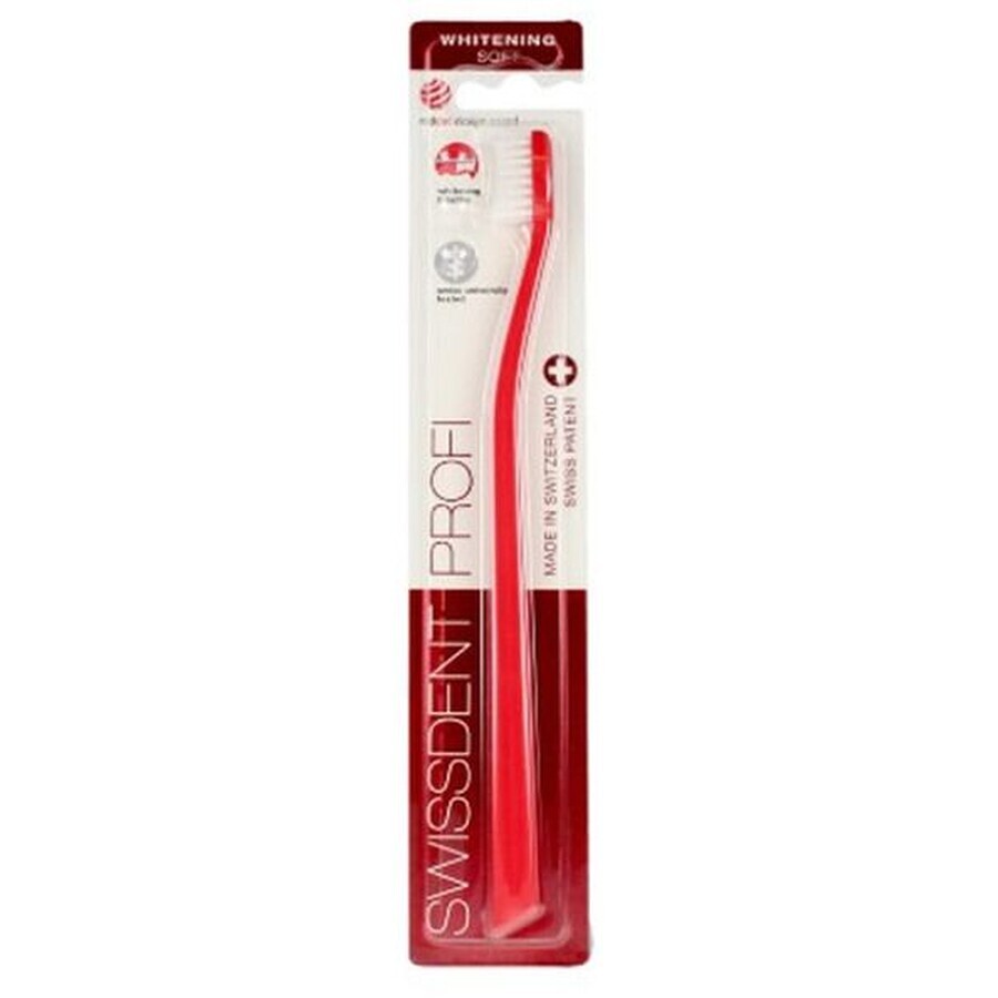 Zahnbürste Swissdent Whitening Soft Red