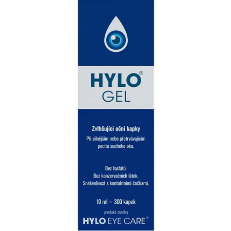 Hylo Eye Care Hylo Gel Eye Drops to refresh tired eyes 10 ml