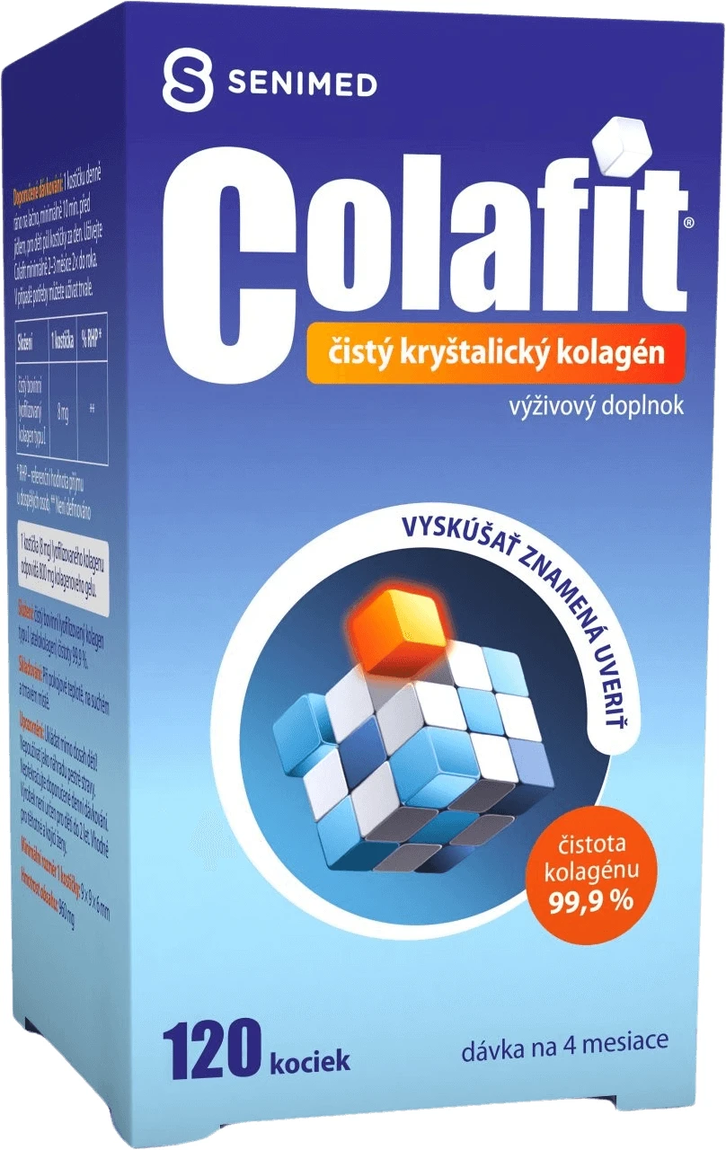 Colafit 120 Würfel, reines iyophilisiertes Rinderkollagen Typ I