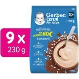 Gerber Gute-Nacht-Kakao-Brei Müsli 9 x 230 g