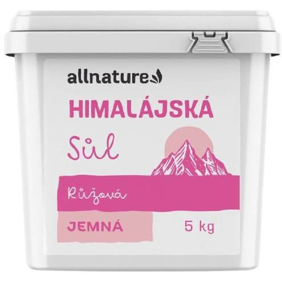 Allnature Himalaya fine pink salt 5000 g