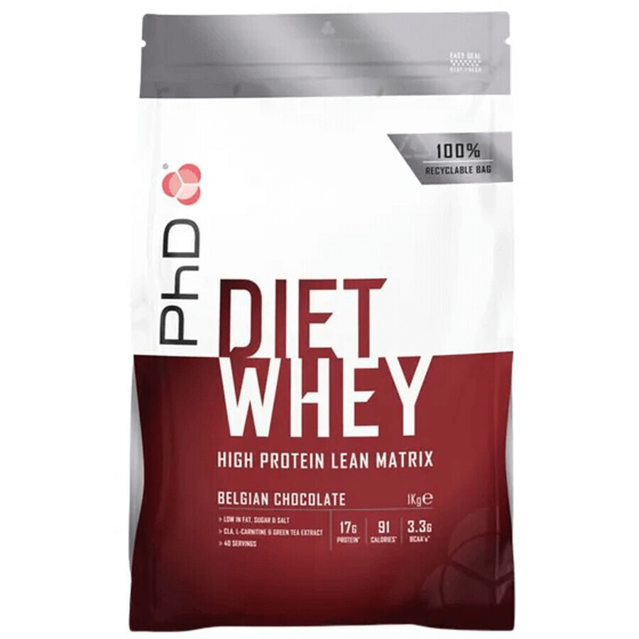 PhD Nutrition Diet Whey Molke Schokolade 1 kg