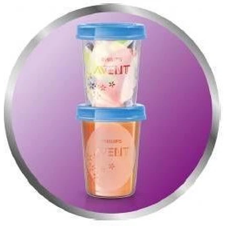 Philips Avent VIA Vassoi con adattatore 10 x 180 ml