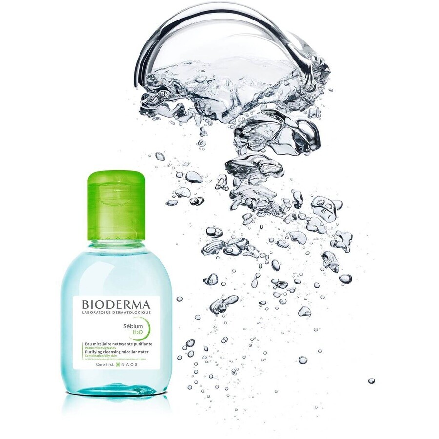 Bioderma Sébium H2O mizellares Wasser für fettige Haut und Akne 100 ml