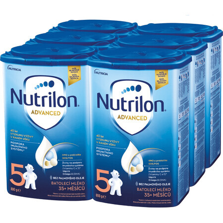 Nutrilon 5 baby formula milk powder 6 x 800 g