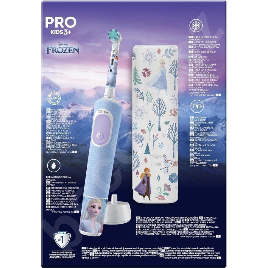 Brosse à dents électrique Oral-B Pro Kids Pro Kids Ice Kingdom