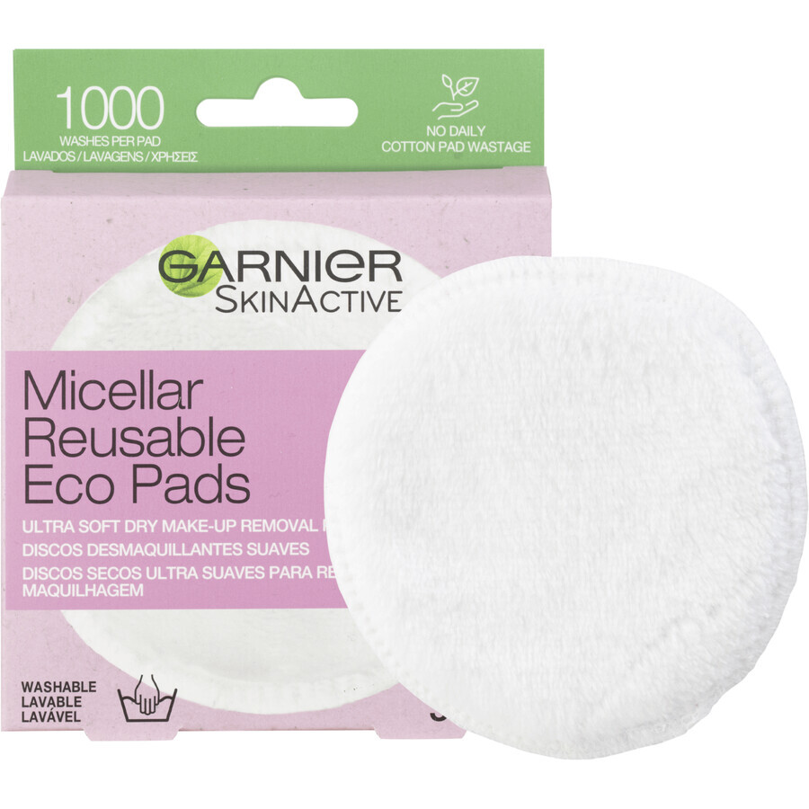 Garnier Reusable makeup remover pads Eco Pads 3 pcs