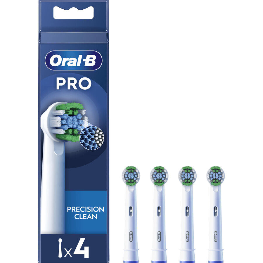 Oral-B Pro Precision Clean têtes de remplacement 4 pcs