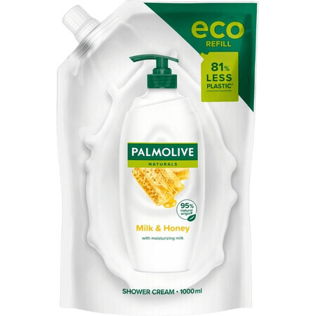 Navulling douchegel Palmolive Melk & Honing 1000 ml