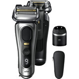 Braun Series 9 PRO+ Electric Shaver, SmartCare, Wet & Dry, 9567cc, silver