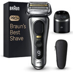 Braun Series 9 PRO+ elektrisch scheerapparaat, SmartCare, Wet & Dry, 9567cc, zilver