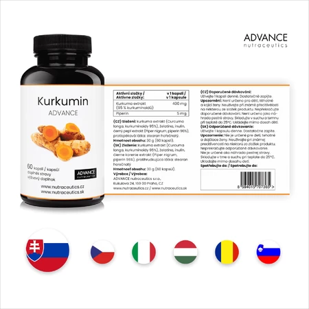 Advance Curcumin 60 Kapseln