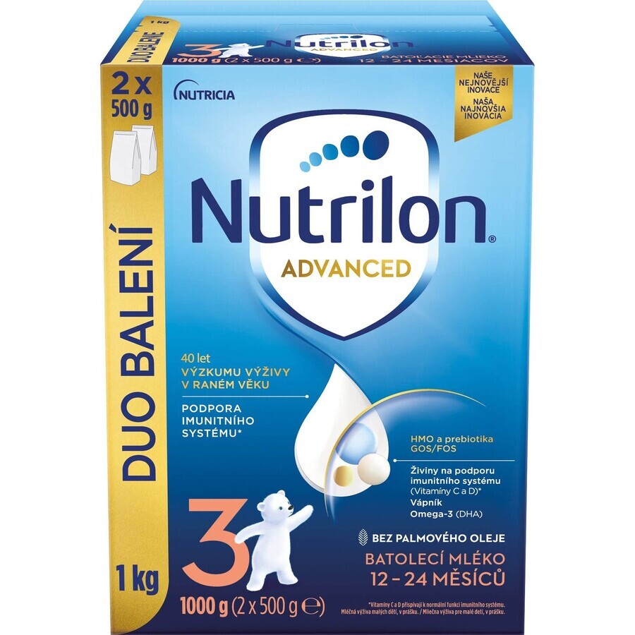 Nutrilon 3 toddler milk infant formula powder 1000 g