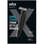 Braun Beard Trimmer X Series XT3100 for facial hair removal