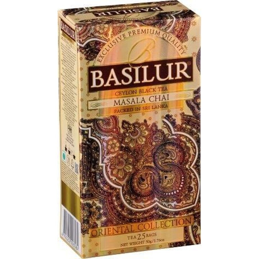 Basilur Orient Masala Chai Chai sachets non emballés 25 x 2 g