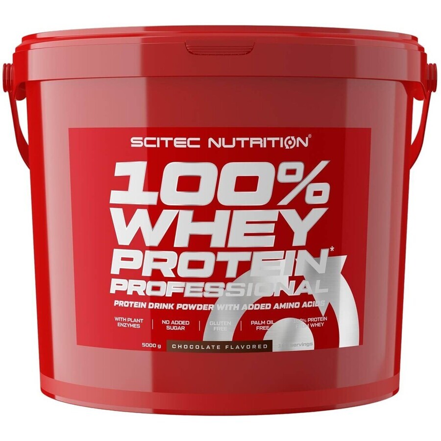 Scitec Nutrition 100% Molkenprotein Professional Schokolade 5000 g