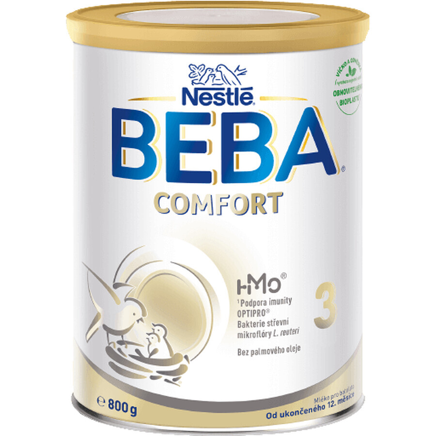 Nestlé Beba Comfort HM-O 3 Formulă de lapte pentru copii mici 800 g